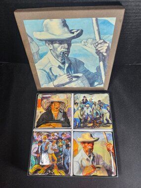 4 Arte De Cafe Morel Murillo Limited Collection Ashtray 4 X 4 inch Excellent